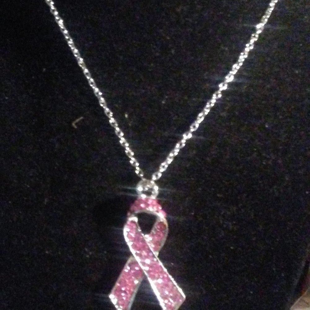 BREAST CANCER NECKLACE